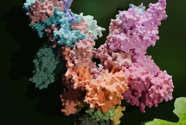 Image: The image shows a high-resolution 3D model of the plant RNA polymerase PEP, which plays a central role in photosynthesis. Credit: Paula Favoretti Vital do Prado and Johannes Pauly / MPI-NAT, UMG